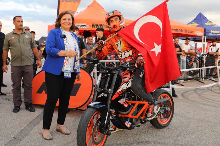 Afyonkarahisarda Motofest Rüzgâr Esti 